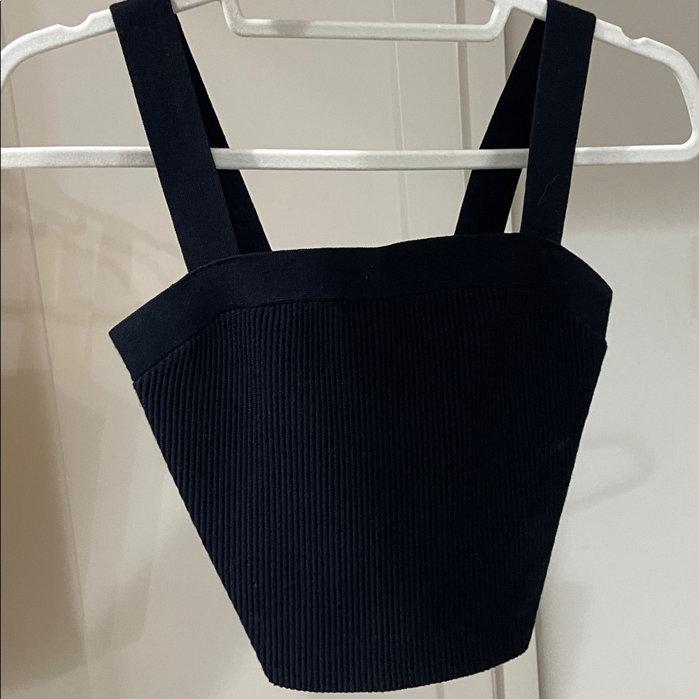 Abercrombie & Fitch Black Knit Top